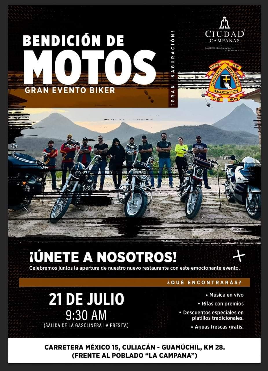 bendicion de motos de cma culiacán